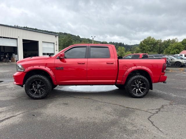 2017 RAM 1500 — rear three-quarter view
